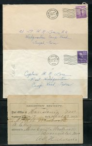 US POSTAL HISTORY OF STATE OF MISSOURI LOT OF 36 COVERS 1887-1963 AS SHOWN