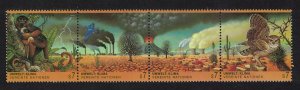 UN Vienna Owl Bird Monkey Environment Climate 4v Strip 1993 MNH SG#V155-V158