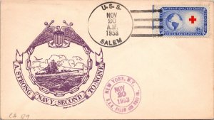 11.20.1953 - New York NY - USS Salem - F40931