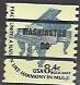 US #1615C  Coil - Bureau Pre-Cancel.  Steinway Grand Piano.