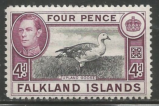 FALKLAND ISLANDS  88  HINGED,  UPLAND GOOSE