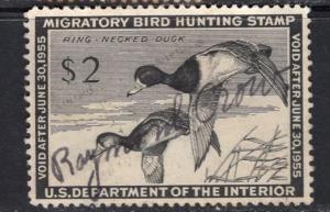 Duck Stamp RW21 used . Please see note.