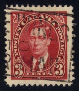 Canada #233 King George VI; Used