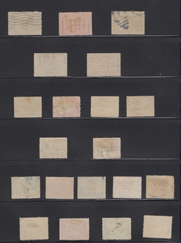 US Stamps Scott #s 294-299, 323-327, 397-404 USED SCV $356.25