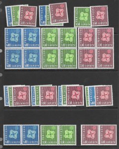 Portugal 875-7 EUROPA MNH cpl. set  x 12 vf, 2020 CV $39.00