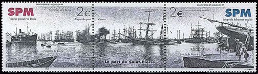 Scott #774 Port of St. Pierre MNH