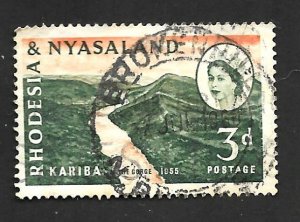 Rhodesia & Nyasaland 1960 - U - Scott #172