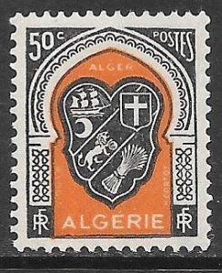 Algeria 211: 50c Arms of Algiers, MNH, VF