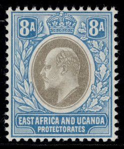 EAST AFRICA and UGANDA EDVII SG25, 8a grey & pale blue, NH MINT.