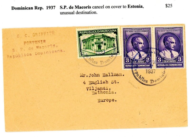Dominican Rep. 1937 Cover