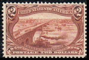 USA #293 VF OG LH, w/PF (01/17) CERT, nicely centered within large margins, F...