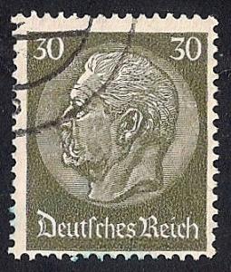 Germany #426 30pf President Paul Von Hindenburg used F