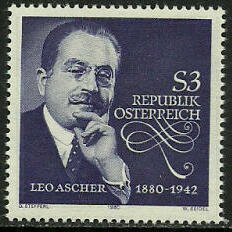 Austria #1160 MNH Stamp - Leo Ascher, Composer