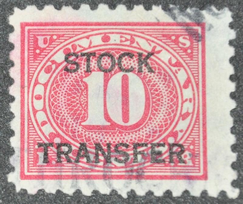 DYNAMITE Stamps: US REVENUE Scott #RD27  USED