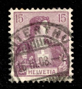 Switzerland Stamp #131 USED FU SINGLE