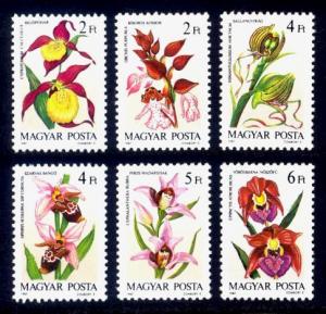 Hungary Sc# 3087-93 MNH Orchids