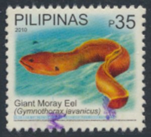 Philippines  SC# 3401   Used  Marine Life  see details & scans