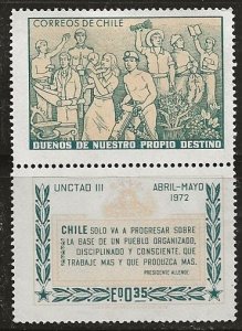 Chile ||| Scott # 418 - MH