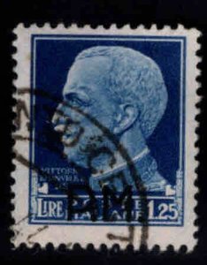 ITALY Scott M9 Military Stamp P.M. = Posta Militare 1943 overprint Used