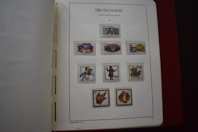 GERMANY  1989 YEAR SET  MNH