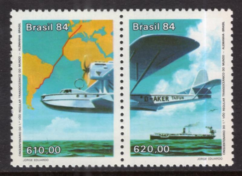 Brazil 1925a Airplane MNH VF