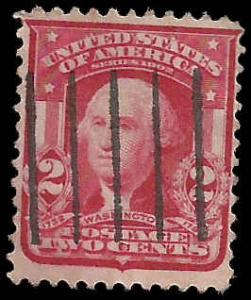 # 319 Used Shifted Or Double Transfer Variety Carmine George Washington Type I