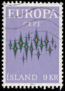 Iceland - Scott 439 - Used - Long Perforation Teeth