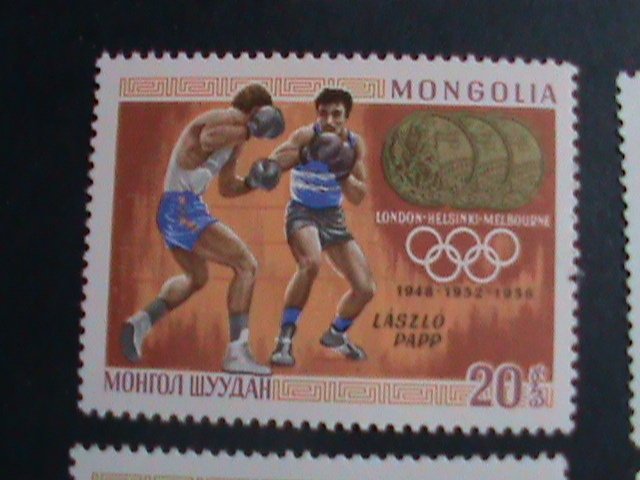 ​MONGOLIA STAMP-1969-SC#515-22 OLYMPIC GAMES GOLD METAL WINNERS - MNH SET VF