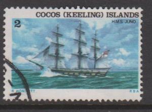 Cocos Islands Sc#21 Used