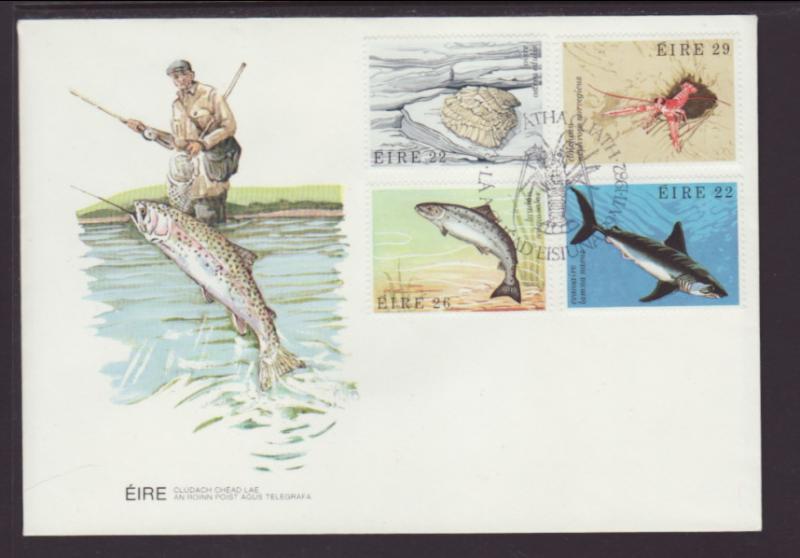 Ireland 525-528 Marine Life 1982 U/A FDC