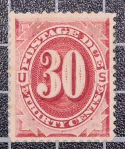 Scott J27 30 Cents Postage Due OG MH Nice Stamp SCV - $57.00