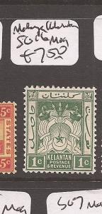 Malaya Kelantan SG 16 MOG (3cee)