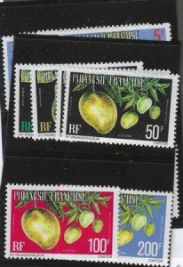 French Polynesia 01a-15a  Mint NH perf 13 cv $172.10