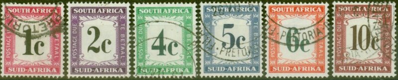 South Africa 1961 P.Due set of 6 SGD45-D50 V.F.U (2) 