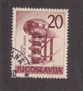 YUGOSLAVIA SC# 583  FVF/U  1960