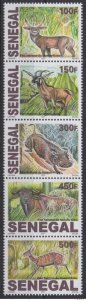 Senegal 2017 Mi. 2248 - 2253 National Park Niokolo Koba Wildlife 5 val. MNH**
