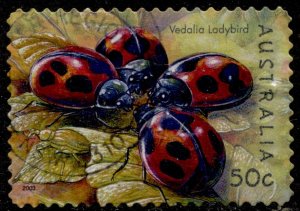 Australia #2196 Insects - Ladybug Used - CV$0.60