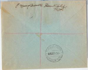 59456 - MEF British Middle East Forces - POSTAL HISTORY: COVER from TRIPOLI 1943