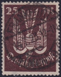 Germany 1923 Sc C17 air post used Frankfurt cancel