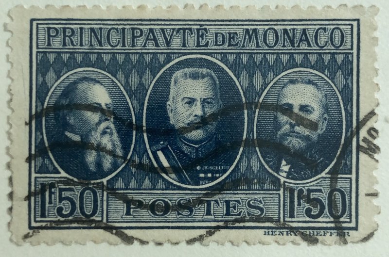 AlexStamps MONACO #101 SUPERB Used 