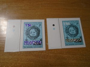 Niuafo'ou  #  17-18  MNH