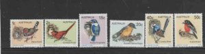 AUSTRALIA #713-718 1979 BIRDS MINT VF NH O.G