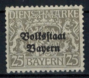States - Bavaria - Scott O26