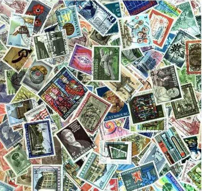 Luxembourg Stamp Collection  - 500 Different Stamps