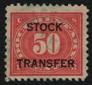 #RD9 50c Stock Transfer, Used [34] **ANY 5=FREE SHIPPING**