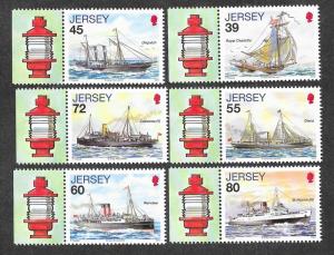 Jersey 1442-1447 Mint NH MNH Ships!