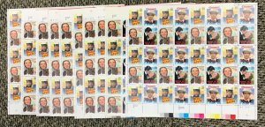 2445-2448  Classic Films Garland, Gable, Wayne, Cooper MNH 25 c Lot of 10 sheets