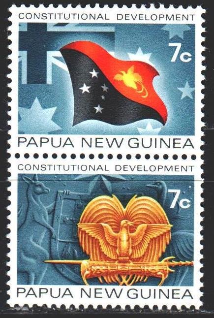 Papua New Guinea. 1972. 215-16. Constitution. MNH.