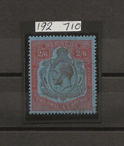 BERMUDA 1924/32 SG 89kg USED Cat £. CERT