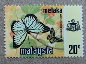 Malacca 1977 Harrison 20c Butterflies, MNH. Scott 80a, CV $6.50. SG 81